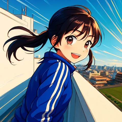 Kawaii artwork generated with Mochi