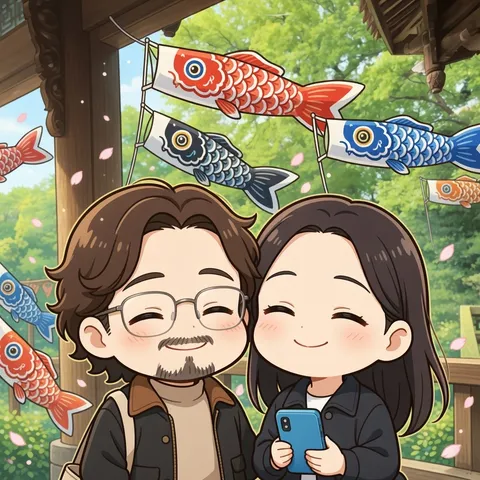 Kawaii artwork generated with Mochi