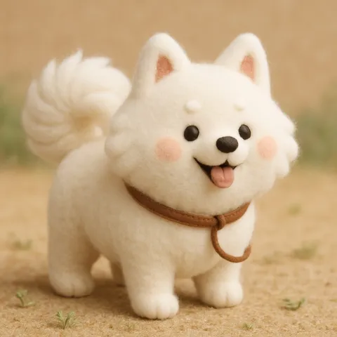 Kawaii artwork generated with Mochi