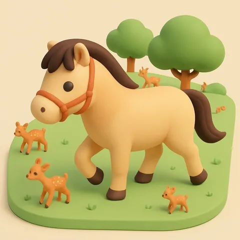 Kawaii artwork generated with Mochi