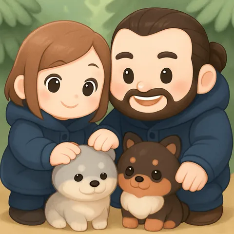 Kawaii artwork generated with Mochi