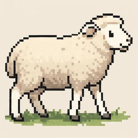 Kawaii artwork generated with Mochi